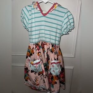 Matilda Jane Size 8 hooded casual dress